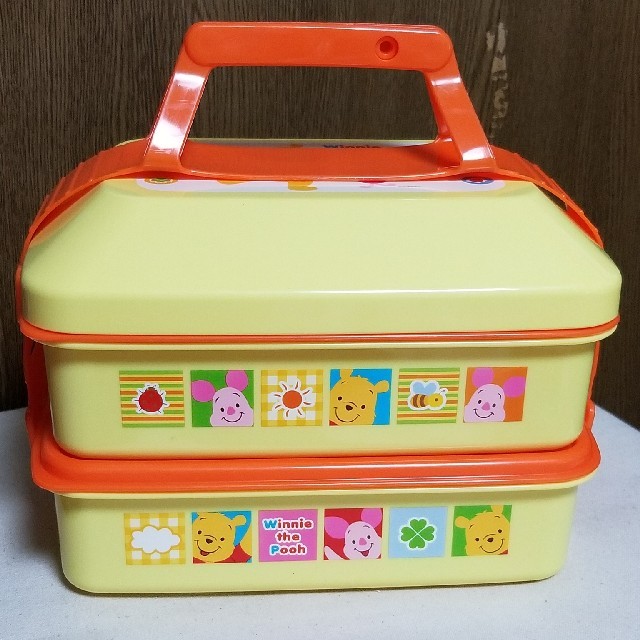 あゆみさん専用　　プーさん　ピクニックボックス インテリア/住まい/日用品のキッチン/食器(弁当用品)の商品写真