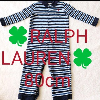 ラルフローレン(Ralph Lauren)のラルフローレン RALPH LAUREN　ロンパース 80　長袖(ロンパース)