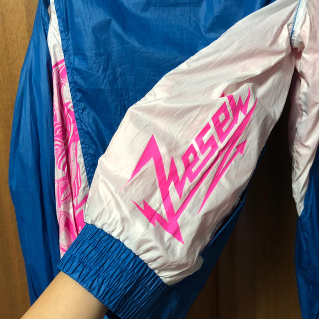 DIESEL(ディーゼル)のディーゼル 蛍光ナイロンブルゾン レディースのジャケット/アウター(ブルゾン)の商品写真