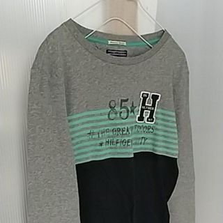 トミーヒルフィガー(TOMMY HILFIGER)のTOMMY  HILFIGER  ロング T シャツ(カットソー(長袖/七分))