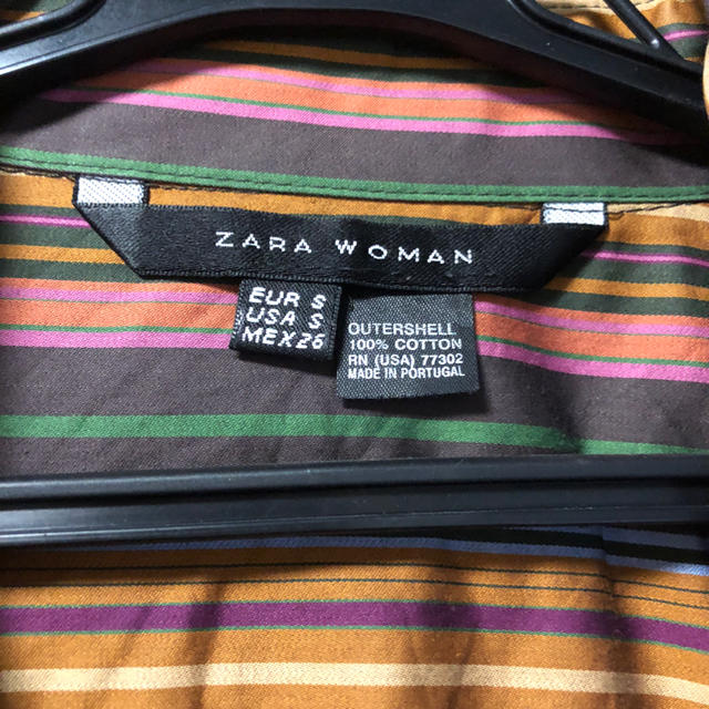 ZARA(ザラ)のZARA ストライプシャツ レディースのトップス(シャツ/ブラウス(長袖/七分))の商品写真