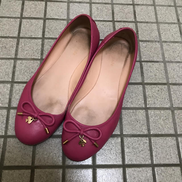 kate spade new york(ケイトスペードニューヨーク)のkatespade 7.5M フラットシューズ レディースの靴/シューズ(バレエシューズ)の商品写真