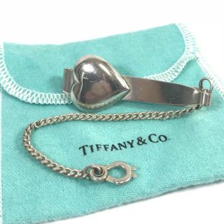 ティファニー(Tiffany & Co.)のティファニー ハート ヴィンテージ 懐中時計 クリップ チェーン F95(その他)