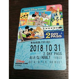 ディズニー(Disney)のディズニー リゾートライン 切符(鉄道乗車券)