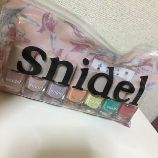 スナイデル(SNIDEL)のsnidel ネイルセット(マニキュア)