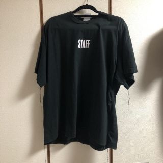 バレンシアガ(Balenciaga)のvetements hanes staff tシャツ サイズm(Tシャツ/カットソー(半袖/袖なし))