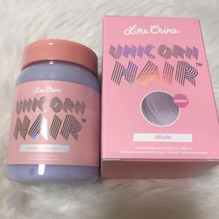 ライムクライム(Lime Crime)のLime Crime dilute ユニコーン ヘアカラー ボトル(カラーリング剤)