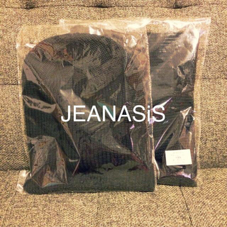 ジーナシス(JEANASIS)の◇マフラー・ニット帽(黒)◇(ニット帽/ビーニー)