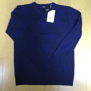 アズールバイマウジー(AZUL by moussy)の新品未使用！！大人気星柄ニット(ニット/セーター)