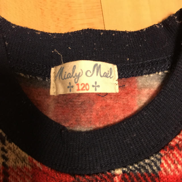 MIALY MAIL(ミアリーメール)のセーター キッズ/ベビー/マタニティのキッズ服男の子用(90cm~)(Tシャツ/カットソー)の商品写真