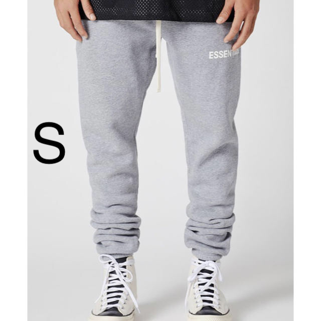 新品 S essentials Sweatpants スウェットパンツ fog