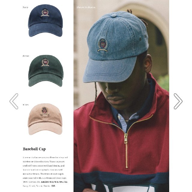 TOMMY HILFIGER(トミーヒルフィガー)の☆期間限定値下げ☆KITH TOMMY HILFIGER  キャップ ネイビー メンズの帽子(キャップ)の商品写真