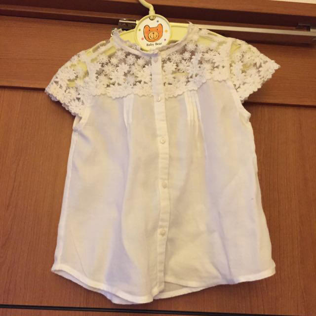 ZARA KIDS(ザラキッズ)のZARAお揃いお花のブラウス🎶 レディースのトップス(シャツ/ブラウス(半袖/袖なし))の商品写真