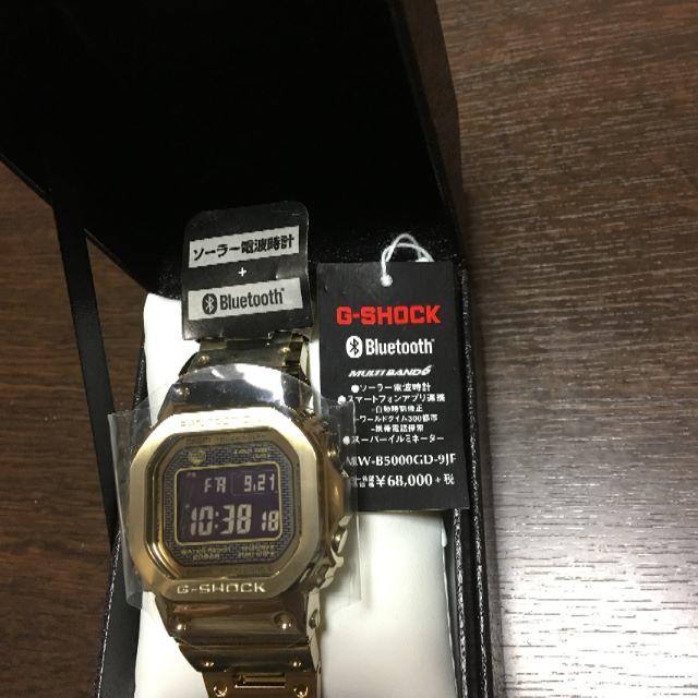G-SHOCK(ジーショック)のG-SHOCK GMW-B5000GD ゴールド フルメタル 反転液晶 メンズの時計(腕時計(デジタル))の商品写真