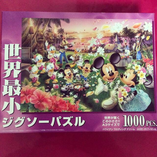 Disney(ディズニー)の【ディズニー】ジグソーパズル/A3サイズ その他のその他(その他)の商品写真