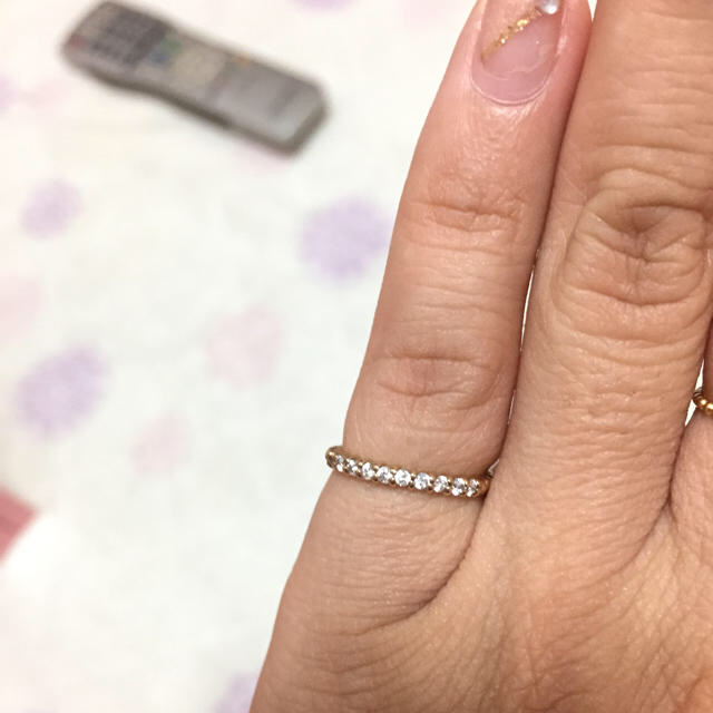 ダイヤRING✨ハーフエタニティ💍 レディースのアクセサリー(リング(指輪))の商品写真