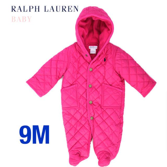 Ralph Lauren(ラルフローレン)の【RALPH LAUREN】ラルフローレンベビー キルティングカバーオール キッズ/ベビー/マタニティのベビー服(~85cm)(ジャケット/コート)の商品写真