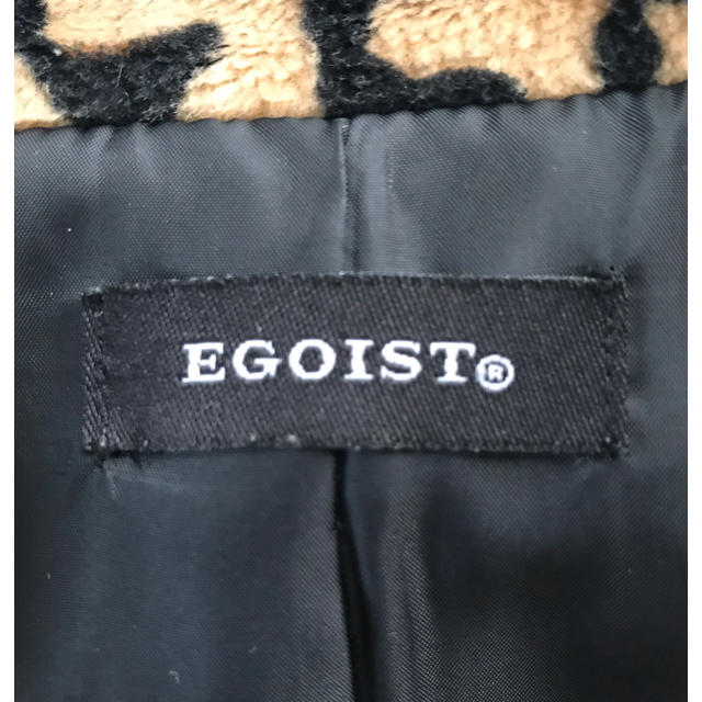 EGOIST(エゴイスト)のEGOIST ヒョウ柄コート レディースのジャケット/アウター(ロングコート)の商品写真