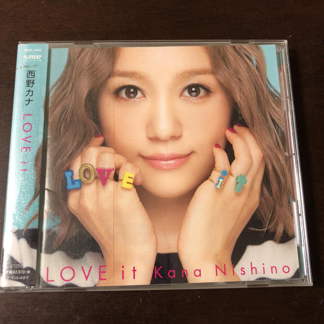 西野カナ／LOVE it エンタメ/ホビーのCD(ポップス/ロック(邦楽))の商品写真