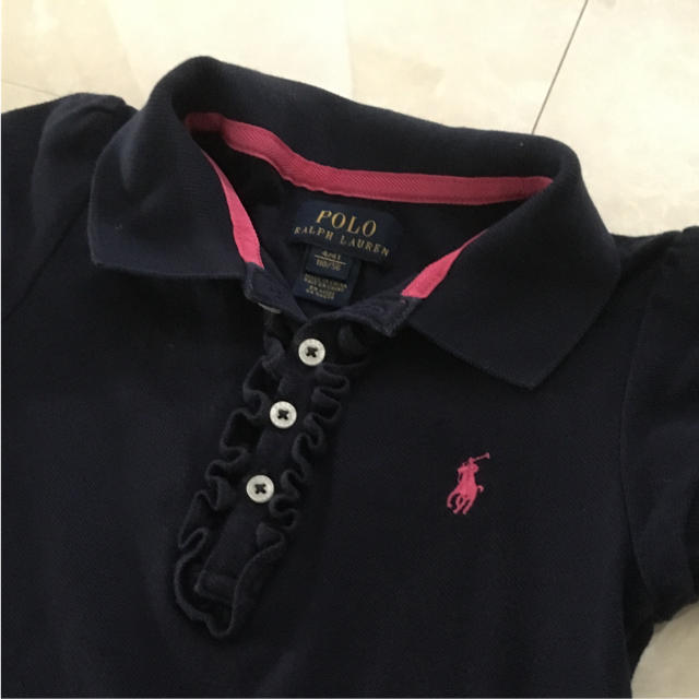 Ralph Lauren(ラルフローレン)のたか様専用。ラルフローレン ポロシャツとスカートセット キッズ/ベビー/マタニティのキッズ服女の子用(90cm~)(Tシャツ/カットソー)の商品写真