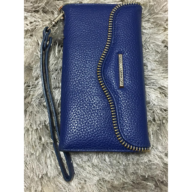 Rebecca Minkoff(レベッカミンコフ)のみぽりん様専用★REBECCAMINKOFF スマホケース 本革 スマホ/家電/カメラのスマホアクセサリー(iPhoneケース)の商品写真