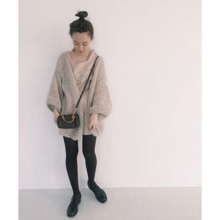 フラワー(flower)のMaiami Mohair Big Cardigan(カーディガン)