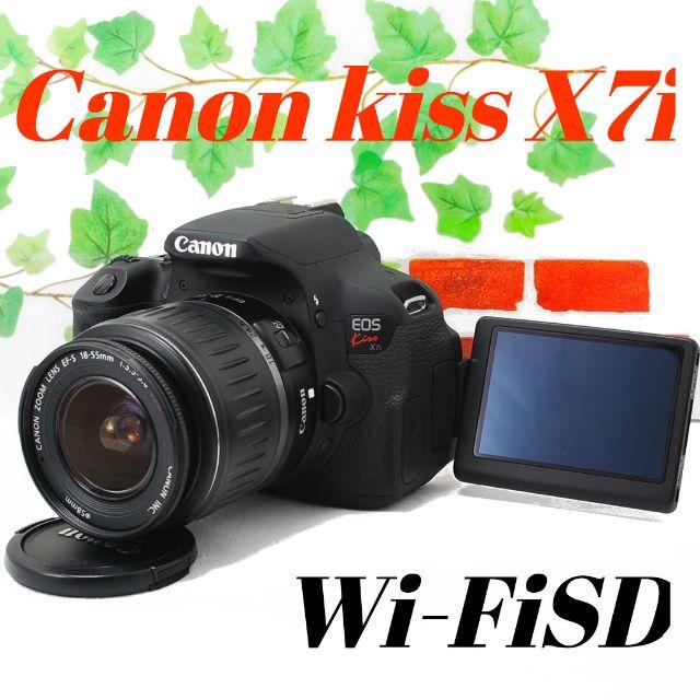 ❤️スマホ転送&自撮りOK❤️Canon kiss X7i 適切な価格 21462円引き