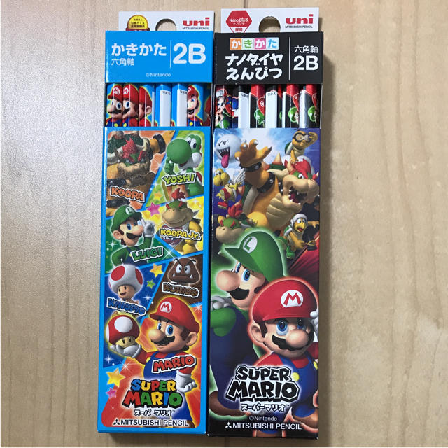 三菱鉛筆(ミツビシエンピツ)のマリオ 鉛筆 2ダース エンタメ/ホビーのアート用品(鉛筆)の商品写真