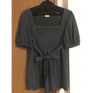 メルローズ(MELROSE)の値下げしました☆メルローズ ドット ブラウス M(シャツ/ブラウス(半袖/袖なし))