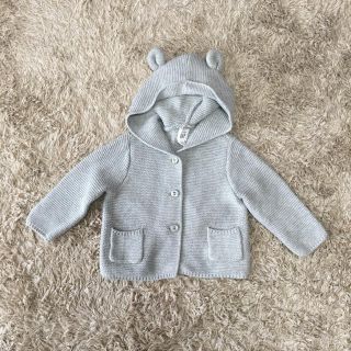 ベビーギャップ(babyGAP)の未使用 babygap くま耳カーディガン(カーディガン/ボレロ)