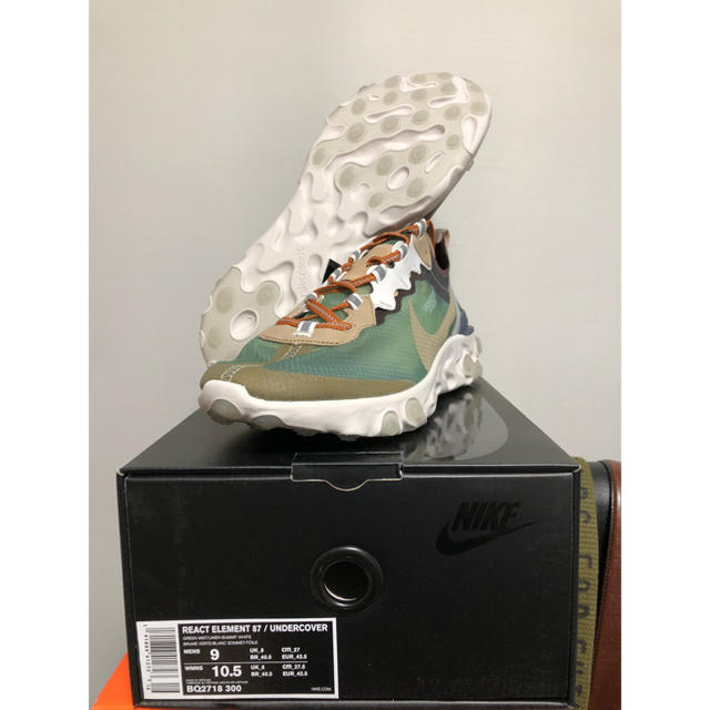 NIKE REACT ELEMENT 87/ UNDERCOVER