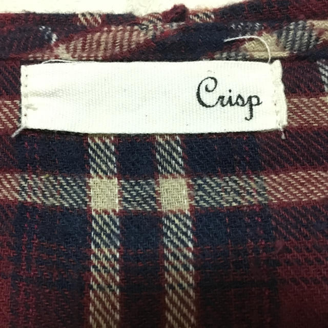 Crisp(クリスプ)のネルシャツワンピース レディースのトップス(シャツ/ブラウス(長袖/七分))の商品写真