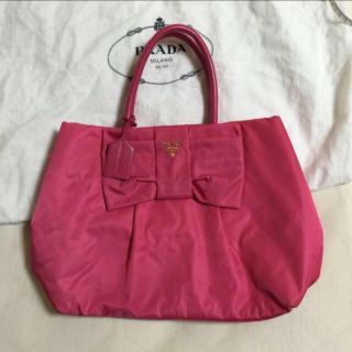 プラダ(PRADA)のプラダ ピンク トートバッグ(トートバッグ)