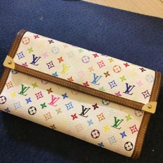 ルイヴィトン(LOUIS VUITTON)のマルチカラー財布(財布)