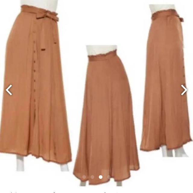 Lily Brown(リリーブラウン)の新品リリーブラウン  ラップスカート付きショートパンツ レディースのスカート(ロングスカート)の商品写真
