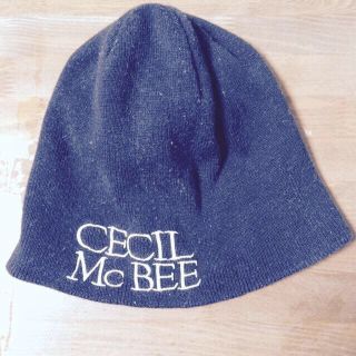 セシルマクビー(CECIL McBEE)のセシルマクビー ニット帽(ニット帽/ビーニー)