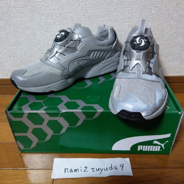 PUMA(プーマ)の27.5m PUMA Disc Blaze Reflective Silver  メンズの靴/シューズ(スニーカー)の商品写真