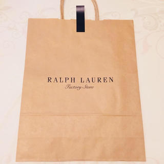ラルフローレン(Ralph Lauren)の新品未使用 ラルフローレン ショッパー 紙袋 大(ラッピング/包装)