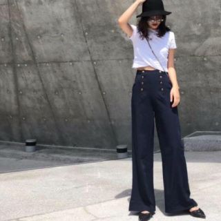 ザラ(ZARA)のワイドパンツ(カジュアルパンツ)