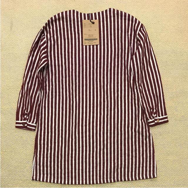 FITH(フィス)の新品 フィス  ストライプ ワンピース 140 キッズ/ベビー/マタニティのキッズ服女の子用(90cm~)(ワンピース)の商品写真