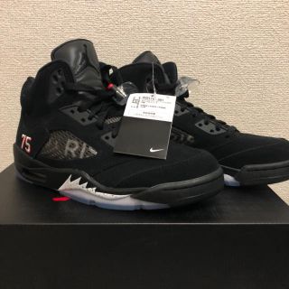 ナイキ(NIKE)のNIKE jordan5 PSG ブラック 送料無料(スニーカー)