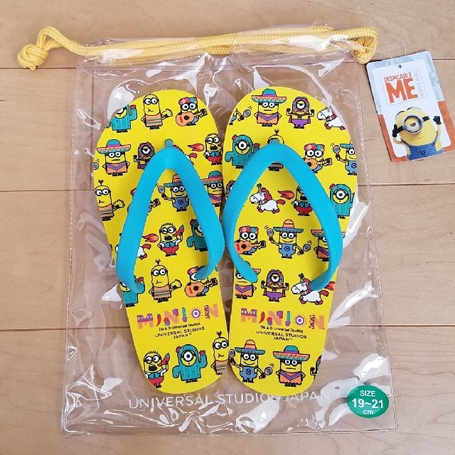 ミニオン ビーチサンダル キャラビーチサンダル キッズ ミニオン 19~21cm