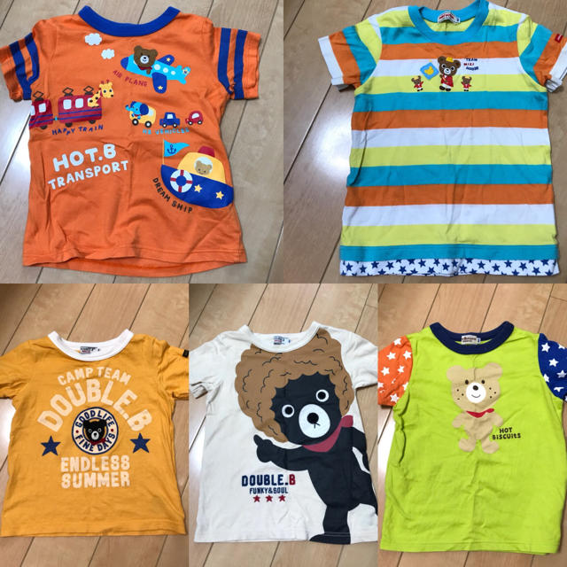 ☆新品☆ ミキハウス Tシャツ3点セット サイズ100 - トップス