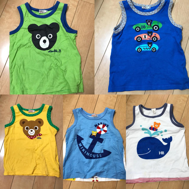 mikihouse(ミキハウス)のミキハウス 100 キッズ/ベビー/マタニティのキッズ服男の子用(90cm~)(Tシャツ/カットソー)の商品写真