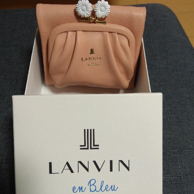 【未使用】LANVIN en Bleu　3つ折り