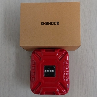 ジーショック(G-SHOCK)の【新品】G-SHOCK 非売品 オリジナルポーチケース《ロゴ入り》赤(その他)