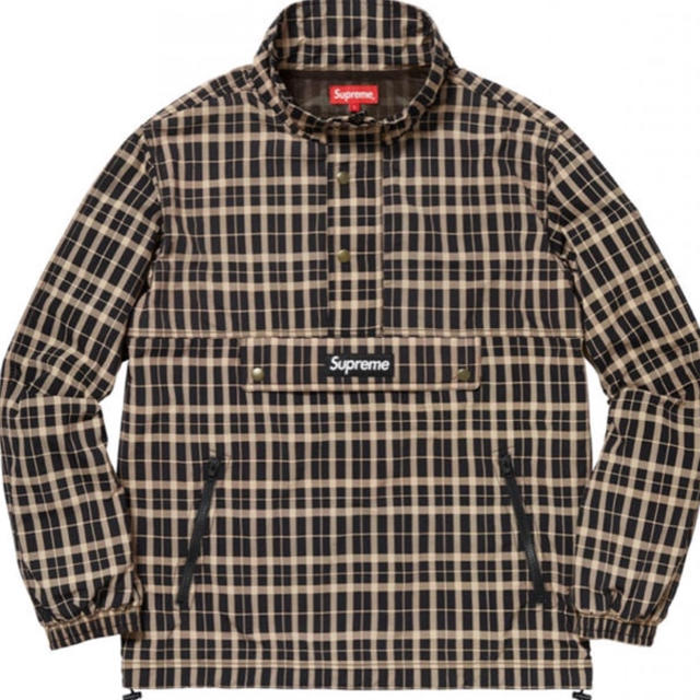 supreme Nylon plaid pullover