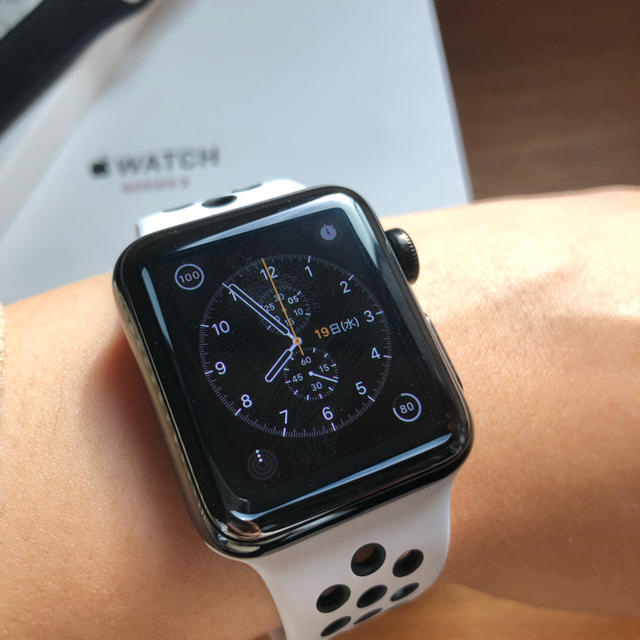 Apple Watch - Apple Watch Series 3 Cellular 38mm ステンの通販 by そら's shop