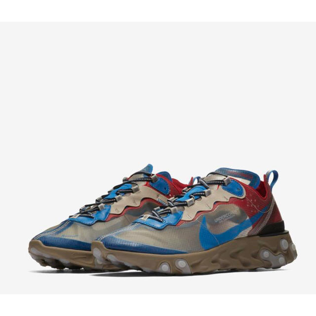 NIKE(ナイキ)のUNDERCOVER NIKE REACT ELEMENT 87 メンズの靴/シューズ(スニーカー)の商品写真