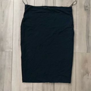 ザラ(ZARA)のスカート タイト ペンシル ZARA 黒(ひざ丈スカート)